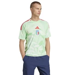 adidas Mens Italy Away Shirt 2025 in Green