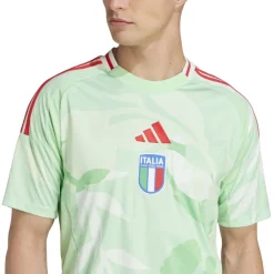 adidas Mens Italy Away Shirt 2025 in Green