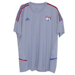 adidas Mens Lyon 2022/23 Training Jersey in Silver