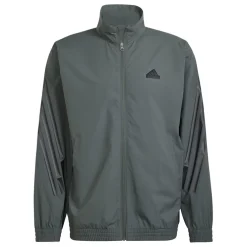 adidas Mens M Fi Wv Tt Tracksuit Top in Blue