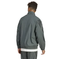 adidas Mens M Fi Wv Tt Tracksuit Top in Blue