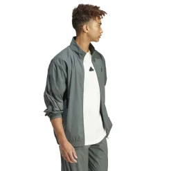 adidas Mens M Fi Wv Tt Tracksuit Top in Blue