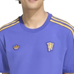 adidas Mens Manchester Icon T-Shirt in White