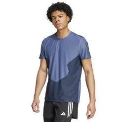 adidas Mens Otr B Cb Tee Running Top in Blue