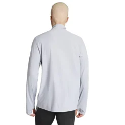 adidas Mens Own The Run Half Zip Running Top in Grey