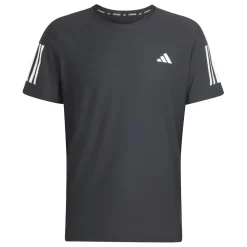 adidas Mens Own The Run T-Shirt in Black