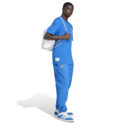 adidas Mens Real Madrid Icons Graphic T-Shirt in Blue