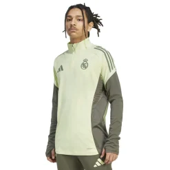 adidas Mens Real Madrid Training Top 2025 2026 in Green