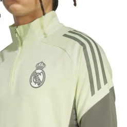 adidas Mens Real Madrid Training Top 2025 2026 in Green