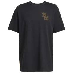 adidas Mens Real Madrid Ucl T-Shirt in Black