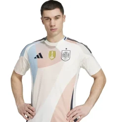 adidas Mens Spain Away Shirt 2025 in White