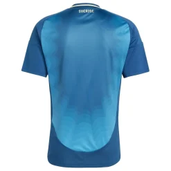 adidas Mens Sweden Away Football Shirt 2025 in Blue