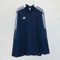 adidas Mens Tiro 21 Warm Top in Navy