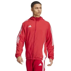 adidas Mens Tiro 24 Windbreaker in Red
