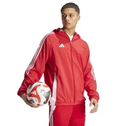 adidas Mens Tiro 24 Windbreaker in Red