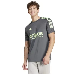 adidas Mens Tiro T-Shirt in Grey