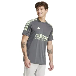 adidas Mens Tiro T-Shirt in Grey