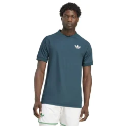 adidas Mens Wimbledon Pro T-Shirt in Green