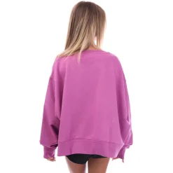 adidas Originals Adicolor Essentials Crew Sweatshirt (Plus Size) in Lilac