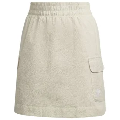 adidas Originals Adicolor Classics Poplin Skirt in Off White