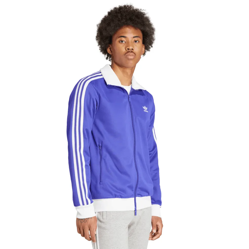 adidas Originals Adicolor Classics Beckenbauer Track Top in Purple