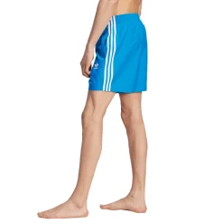 adidas Originals Adicolor 3-Stripes Swim Shorts in Blue