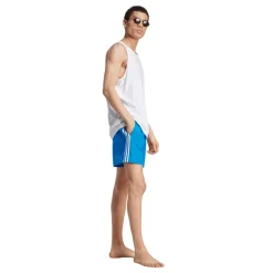 adidas Originals Adicolor 3-Stripes Swim Shorts in Blue