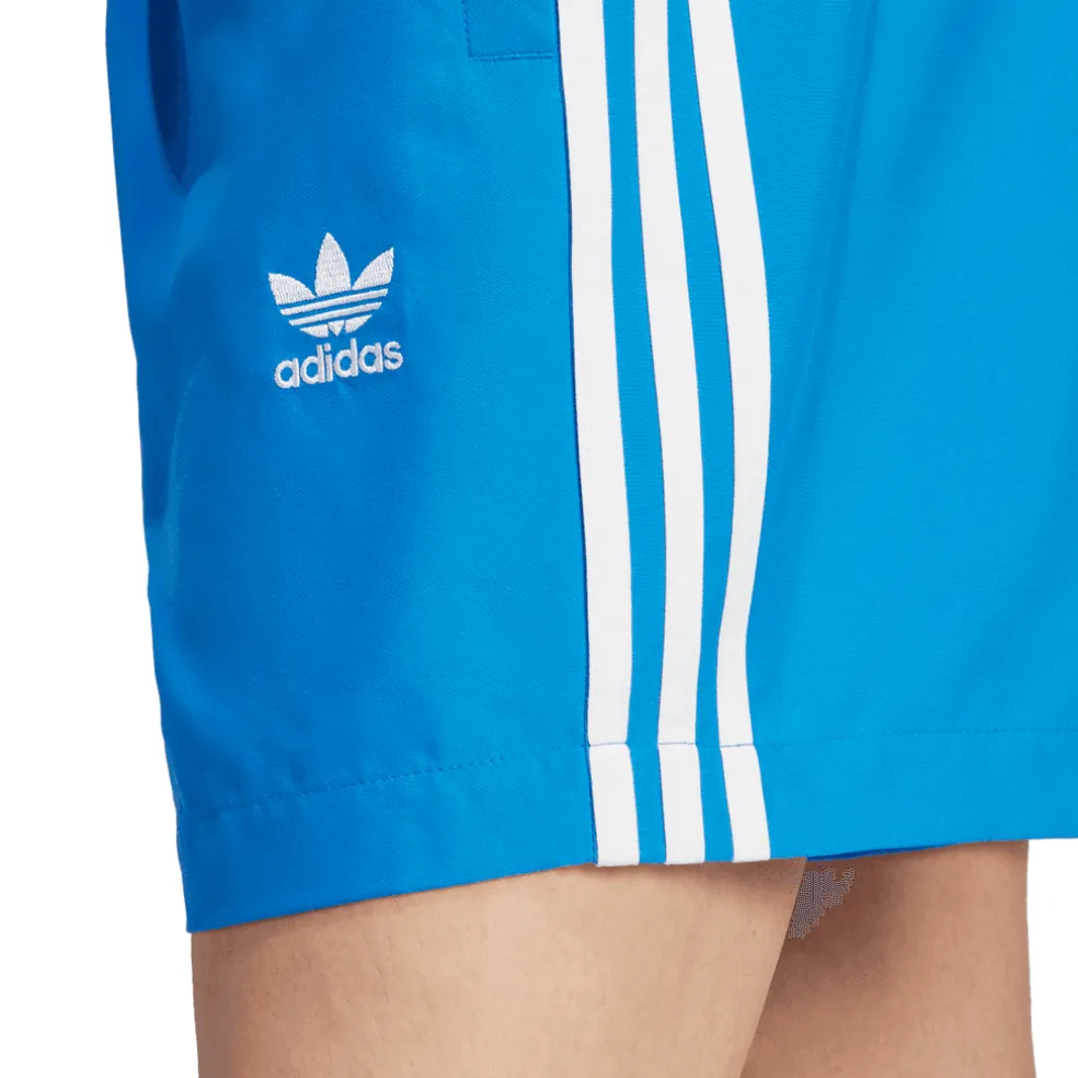adidas Originals Adicolor 3-Stripes Swim Shorts in Blue