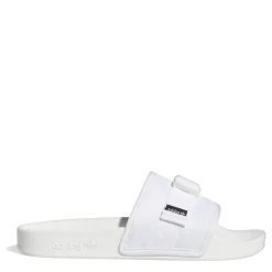 adidas Originals Adilette Pouch Sliders in White