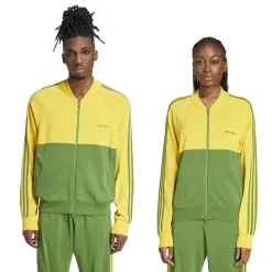 adidas Originals By Wales Bonner New Knit Track Top in Green