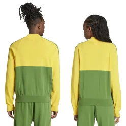 adidas Originals By Wales Bonner New Knit Track Top in Green