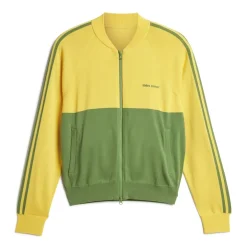 adidas Originals By Wales Bonner New Knit Track Top in Green