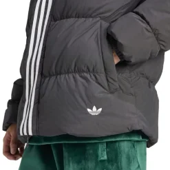 adidas Originals Down Regan Rift Jacket in Black-White
