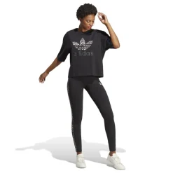 adidas Originals Graphic T-Shirt in Black