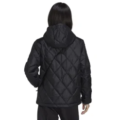 adidas Originals Hooded Regular Fit Down Jacket in Black