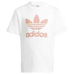 adidas Originals Infant Animal Graphic Print T-Shirt in White