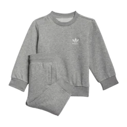 adidas Originals Infant Adicolor Crew Set in Grey