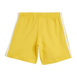 adidas Originals Infant Adicolor Shorts & T-Shirt Set in Gold
