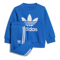 adidas Originals Infant Crew Sweatshirt Set in Blue