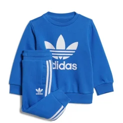 adidas Originals Infant Crew Sweatshirt Set in Blue