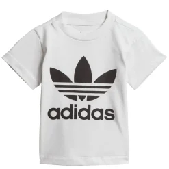 adidas Originals Infants Trefoil Logo T-Shirt in White