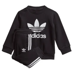 adidas Originals Infants Crew Sweatshirt Set in Black