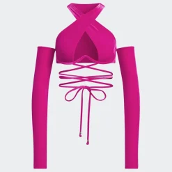 adidas Originals Ivp Cc Sw Top in Pink