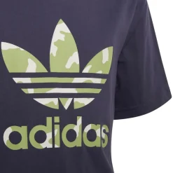 adidas Originals Juniors Camo Graphic T-Shirt in Navy
