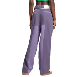 adidas Originals Kseniaschnaider Patchwork Straight Leg Jeans in Purple