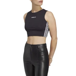 adidas Originals Linear Tank Top in Black