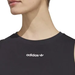 adidas Originals Linear Tank Top in Black
