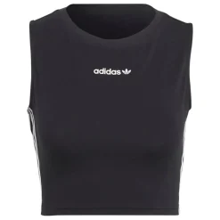 adidas Originals Linear Tank Top in Black