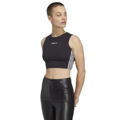 adidas Originals Linear Tank Top in Black