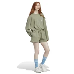 adidas Originals Moomin Sweat Shorts in Green